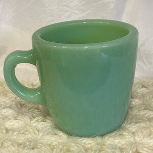 Fire King Restaurant Ware Jadeite Straight Mug Cup G215 6 oz. Vintage